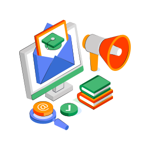 Academic Mail, Email Marketing, Email Promotion, Educational Mail, Educational Letter icon