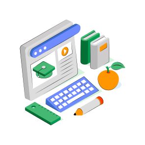 Education Website, Online Education, Online Learning, E Learning, Digital Education icon