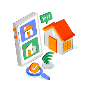 Online Property, Online House, Online Home, Online Real Estate, Real Estate App  icon