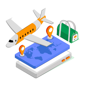 Airplane, Aeroplane, Airline, Flight Location, Plane  icon