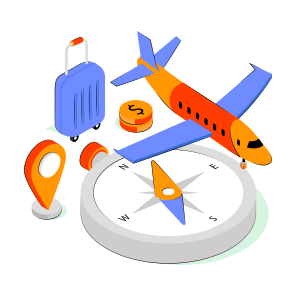 Flight Direction, Flight Location, Plane Location, Flight Tracking, Air Travel  icon