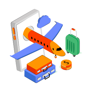 Mobile Flight Booking, Online Booking, Air Travel, Flight Booking App, Phone Travel Application, icon