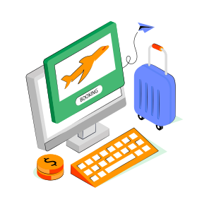 Online Flight Booking, Online Booking, Air Travel, Flight Booking Website, Travel Website, icon