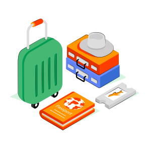 Passport, Visa, Permit, Travel Accessories, Identity Pass icon