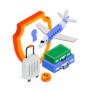 Secure Flight, Flight Security, Travel Security, Travel Protection, Secure Travel  icon