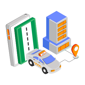 Taxi Location, Car Direction, Gps, Navigation, Car Location  icon