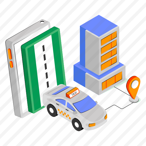 Taxi Location, Car Direction, Gps, Navigation, Car Location preview