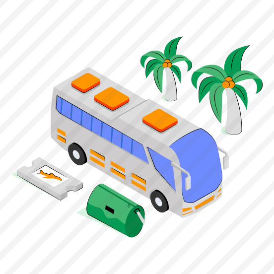 Travel Bus, Coach, Vehicle, Automobile, Automotive,  preview