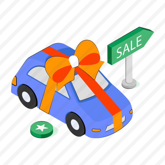 Car Gift, Car Present, Wrapped Car, Car Surprise, Vehicle  preview