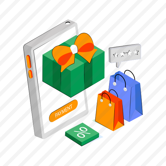 Mobile Gift Delivery, Gift Box, Online Present, Commerce, Buy Gift preview