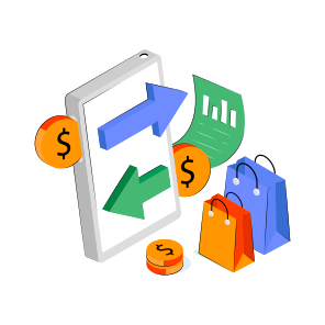 Mobile Money Transfer, Online Money Transfer, Mobile Banking, Ebanking, Ecommerce,  icon