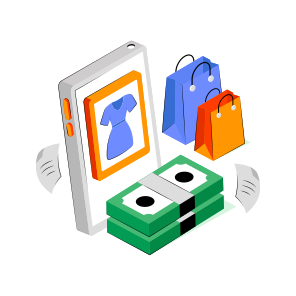 Mobile Shopping, Eshopping, Ecommerce, Online Shopping, Buy Frock Online icon