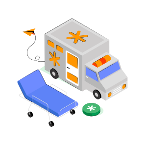 Ambulance, Medical Transport, Medical Vehicle, Automobile, Automotive,  icon