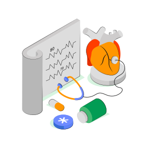 Heart Report, Health Report, Cardio Report, Ecg Report, Medical Report icon