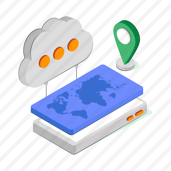 Cloud Location, Cloud Direction, Cloud Gps, Navigation, Geolocation,  preview