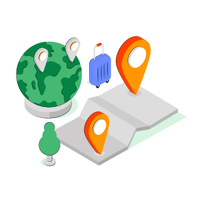 Global Travel Location, Global Direction, Navigation, Geolocation, Gps  icon