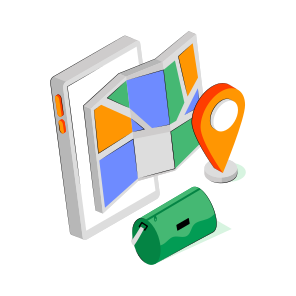 Mobile Route, Mobile Location, Mobile Direction, Gps, Mobile Navigation,  icon