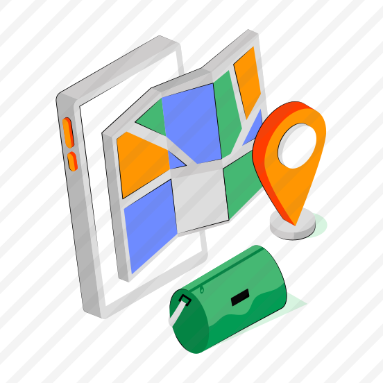 Mobile Route, Mobile Location, Mobile Direction, Gps, Mobile Navigation,  preview