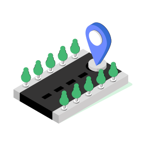 Road Location, Road Direction, Road Gps, Navigation, Geolocation  icon