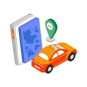 Taxi Location, Car Direction, Taxi Gps, Taxi Navigation, Car Location  icon