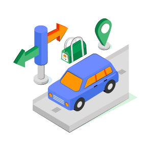 Vehicle Location, Car Direction, Gps, Navigation, Automobile Location  icon