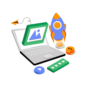 Content Launch, Content Startup, Initiation, Commencement, Mission icon