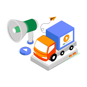 Media Van, Media Vehicle, Multimedia Van, Announcement Van, Announcement Vehicle,  icon