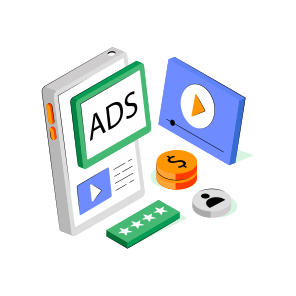Online Ad, Digital Ad, Online Advertisement, Mobile Ad, Multimedia  icon