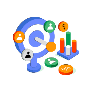 Target Audience, Target Team, Target Group, Target Users, Headhunting,  icon