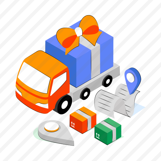 Cargo Van, Cargo Truck, Gift Delivery, Logistic Delivery, Road Freight  preview