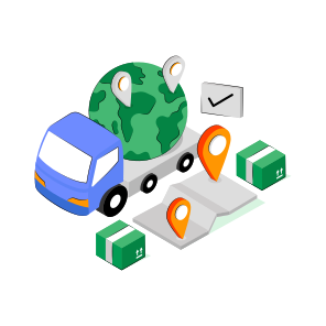 Global Delivery Location, Global Direction, Global Gps, Global Navigation, Geolocation,  icon