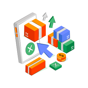 Order Cancel, Parcel Cancel, Package Cancel, Order Denied, Order Deleted icon