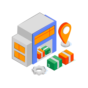 Warehouse, Storehouse, Storeroom, Depot, Depository,  icon