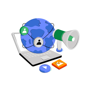 Global Marketing, Global Publicity, Global Announcement, Global Campaign, Digital Marketing  icon