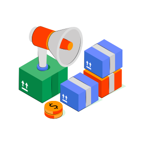 Logistic Marketing, Logistic Promotion, Logistic Publicity, Logistic Campaign, Delivery Announcement  icon