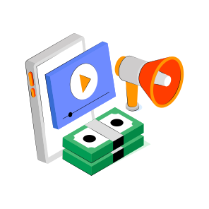 Online Announcement, Mobile Video Marketing, Digital Marketing, Online Campaign, Internet Marketing  icon