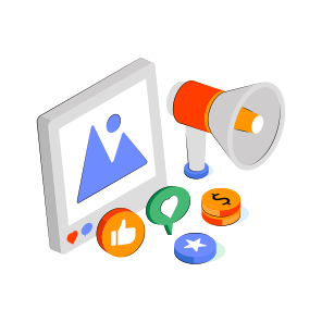 Social Media Marketing, Social Media Promotion, Social Media Publicity, Social Campaign, Social Announcement,  icon