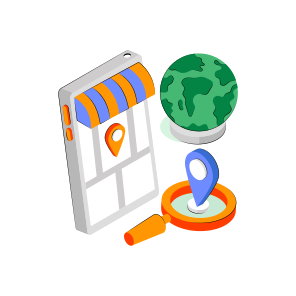 Mobile Map, Mobile Location App, Mobile Direction, Gps, Mobile Navigation,  icon