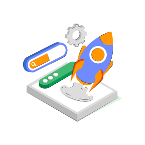 Web Launch, Startup, Commencement, Initiation, Mission,  icon