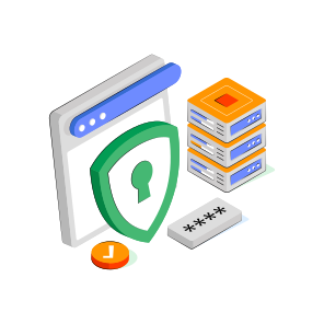 Website Security, Website Protection, Encrypted Website, Web Safety, Web Security icon