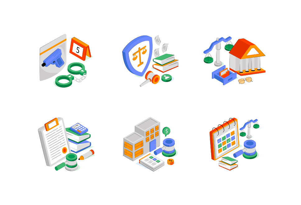 Law and Justice Large Set Preview