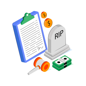 Death Certificate, Decease Certificate, Fatality Document, Death Registration, Doc  icon