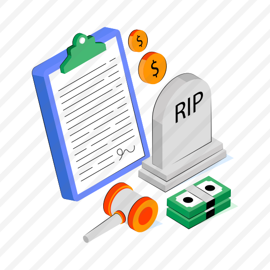 Death Certificate, Decease Certificate, Fatality Document, Death Registration, Doc  preview