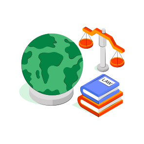 Global Justice, Equity, Fairness, Law, Justice Scale  icon