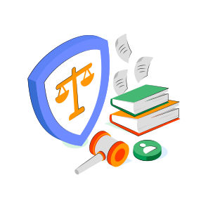 Law Security, Law Protection, Law Safety, Justice Security, Justice Protection  icon