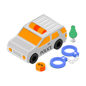 Police Car, Cop Car, Police Vehicle, Automobile, Automotive  icon