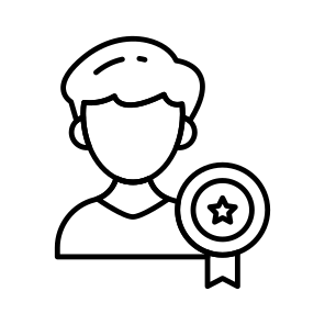 Best Employee, Best User, Best Person, Premium Employee, Premium Person icon
