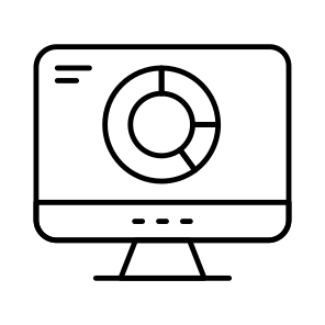 Business Chart, Business Graph, Online Data Analytics, Infographic, Statistics icon