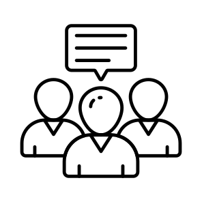 Chatting, Communication, Conversation, Discussion, Negotiation icon