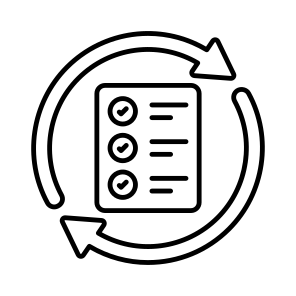 Checklist, List Update, Todo, Worksheet, Agenda icon